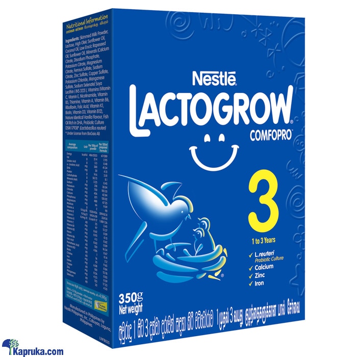 Nestlé LACTOGROW CLASSIC 3, 300g Online at Kapruka | Product# grocery001542