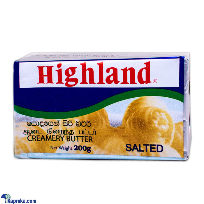 Highland Salted Butter 200g Online at Kapruka | Product# grocery001545