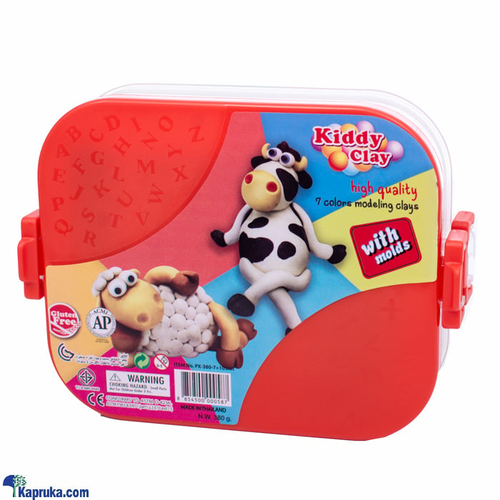 Kiddy Clay 7 Colors Modeling Clay Online at Kapruka | Product# childrenP0493