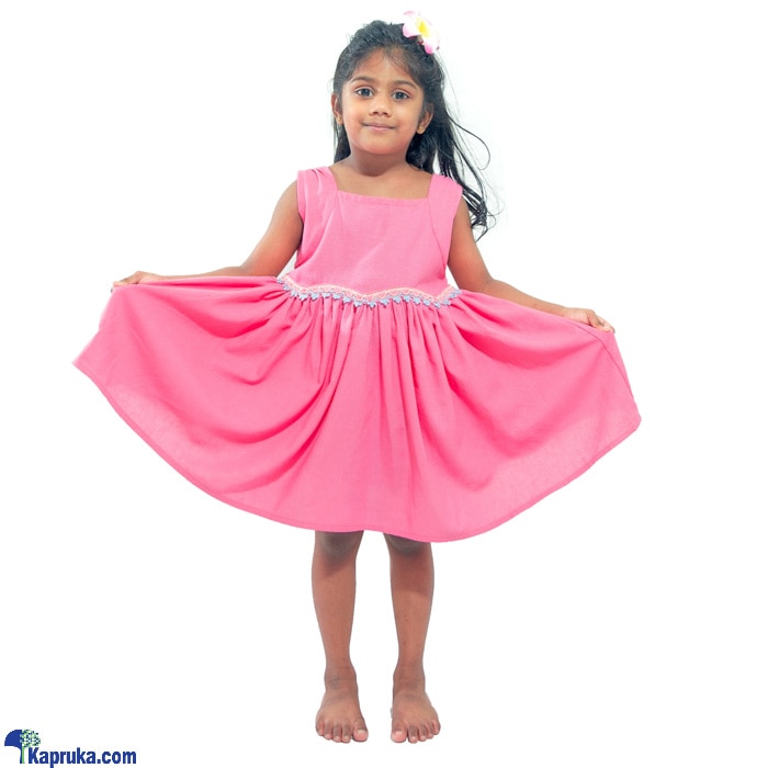 Linen Dressld003 - Pink Online at Kapruka | Product# clothing01328