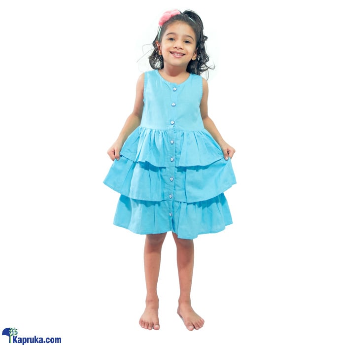 Linen Dressld008 - Light Blue Online at Kapruka | Product# clothing01331