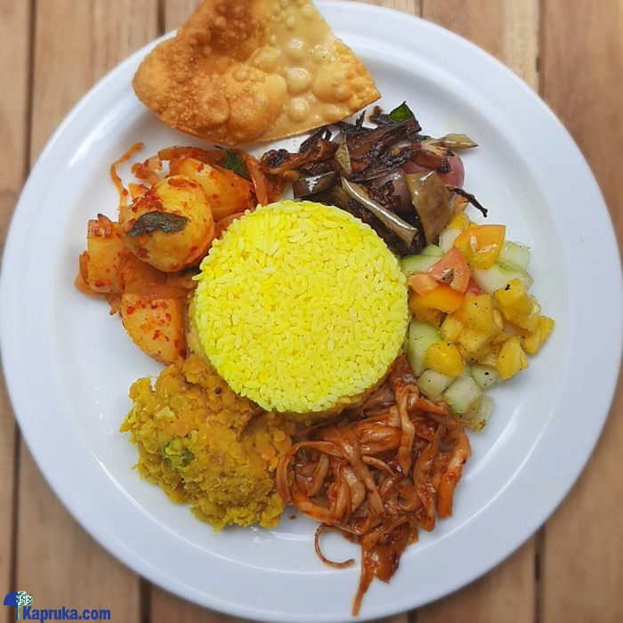 Selvi's Yellow Rice With Devilled Mushrooms Online at Kapruka | Product# gruhanees0115