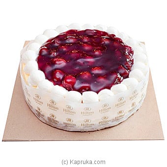Hilton Strawberry Baked Cheesecake Online at Kapruka | Product# cakeHTN00239