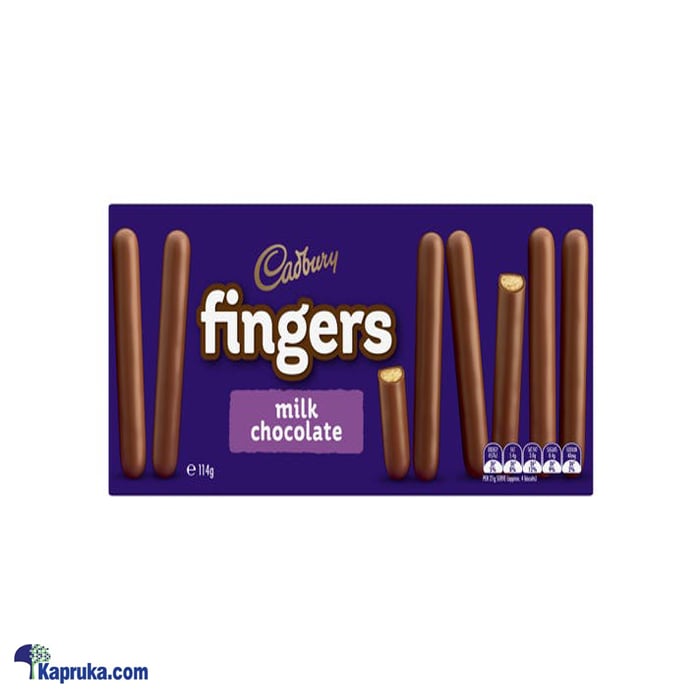 Cadbury Fingers Milk Chocolate 114g Online at Kapruka | Product# chocolates00993