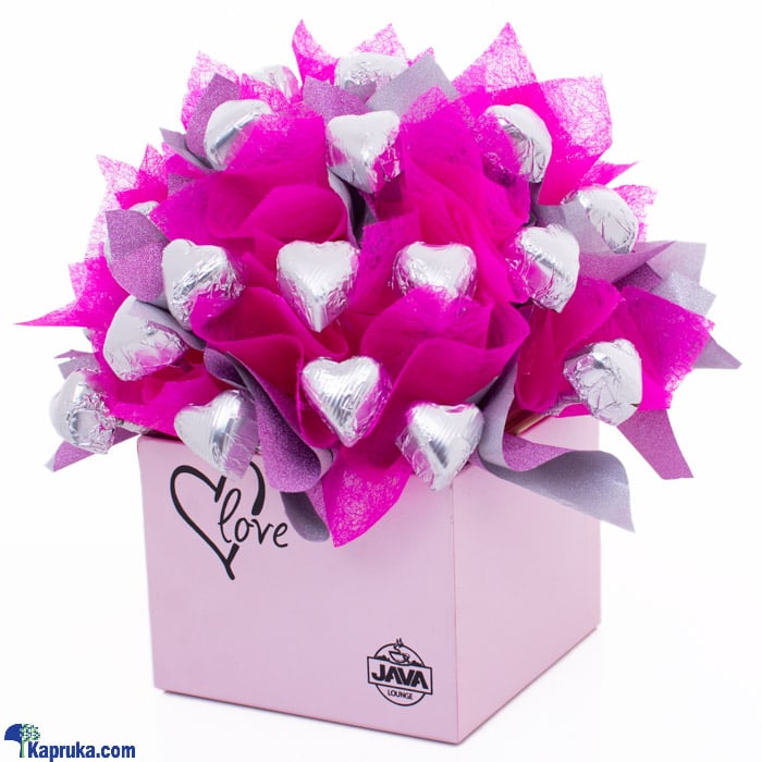 Java Pink Heart Desire Chocolate Gift Box Online at Kapruka | Product# chocolates00972