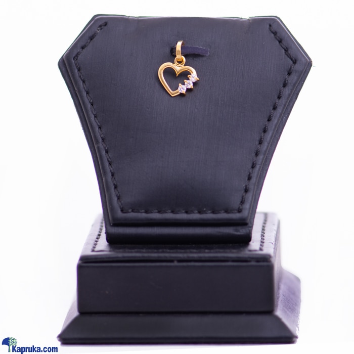 Mallika hemachandra 22kt gold pendant set with cubic zirconia (p254/1) Online at Kapruka | Product# jewelleryMH093