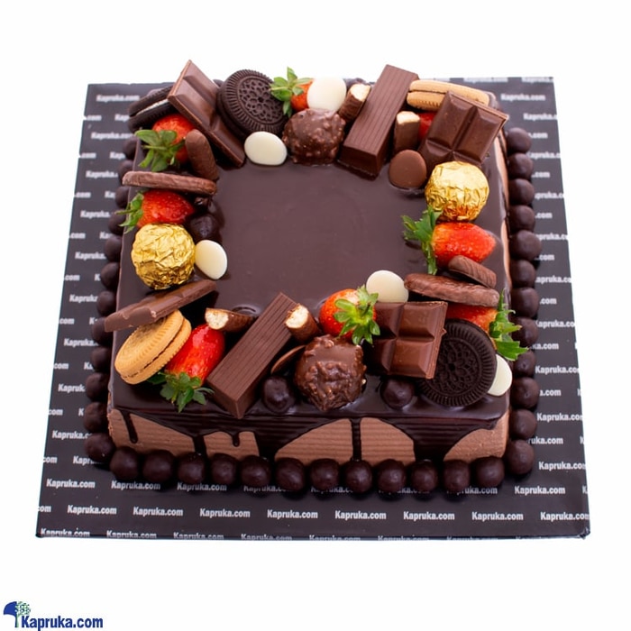 Rhythm Of Romance Chocolate Cake Online at Kapruka | Product# cake00KA001145