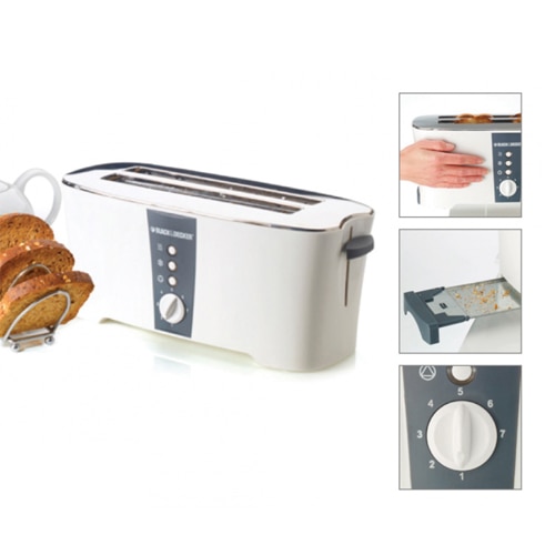 Black - Decker 4 Slice Cool Touch Toaster (OGB- ET124- B5) Online at Kapruka | Product# elec00A2539