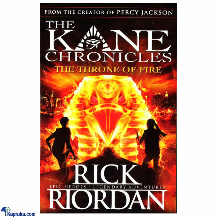 The Kane Chronicles ? The Throne Of Fire Online at Kapruka | Product# chldbook00379