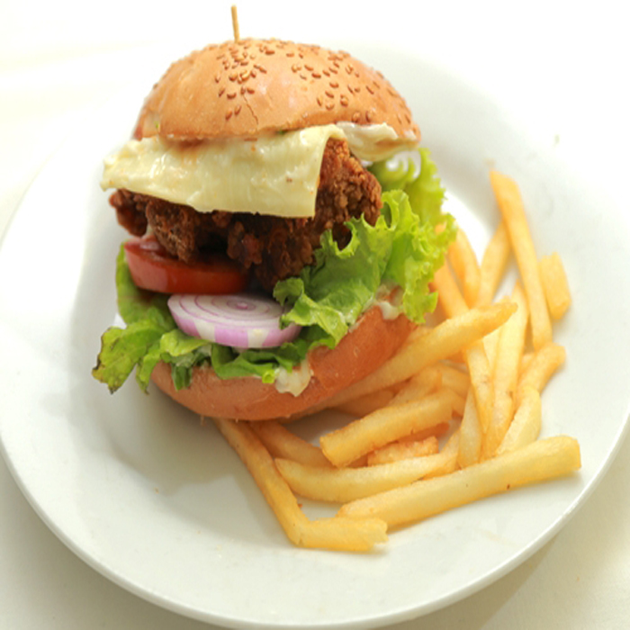 Beef Burger With Cheese Online at Kapruka | Product# dinemore00112