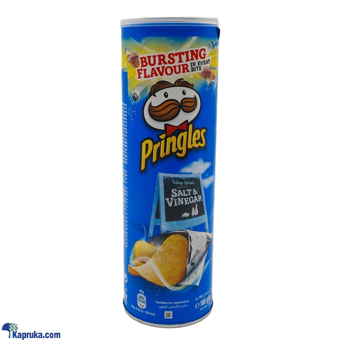 Pringles Salt And Vinegar - Large (165g) Online at Kapruka | Product# grocery001655