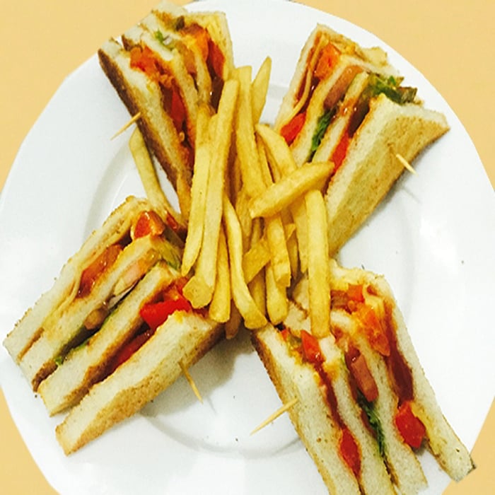Club Sandwich - Vegetable With Cheese Online at Kapruka | Product# dinemore00122