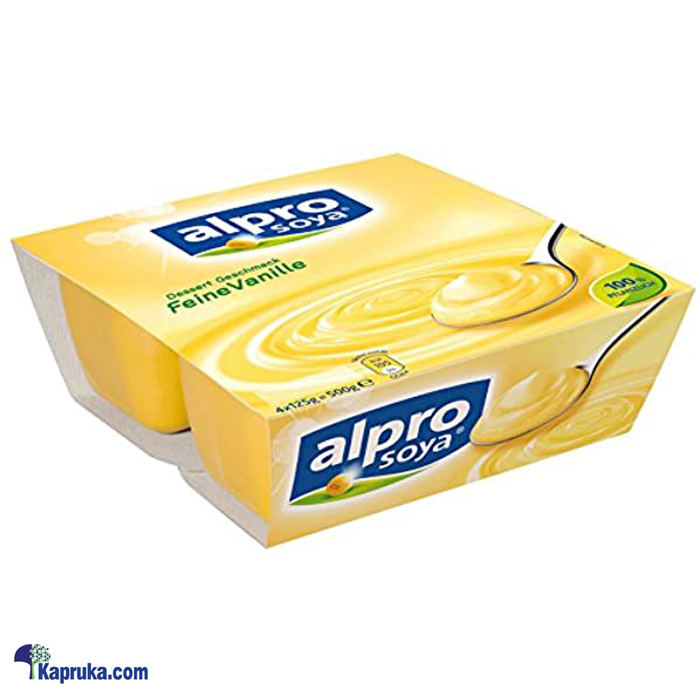Alpro Dessert Vanilla ( 125gx4) Pack Online at Kapruka | Product# grocery001663