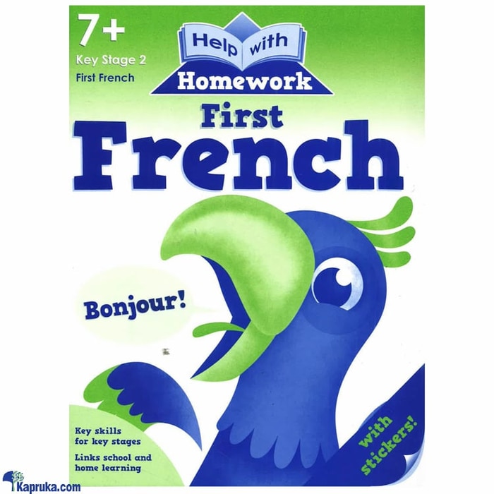 Help With Homework Workbook: 7+ First French Online at Kapruka | Product# book0209