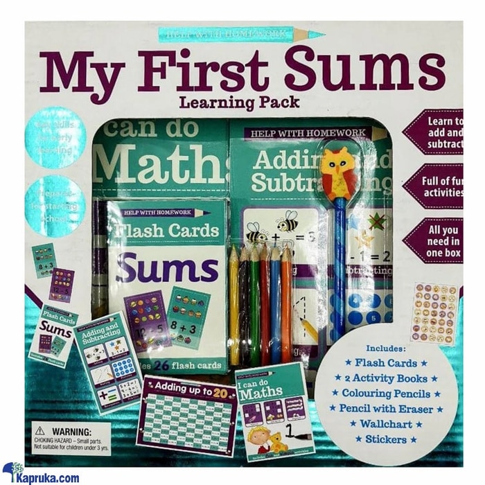 First Time Learning My First Sums Learning Pack Online at Kapruka | Product# book0232