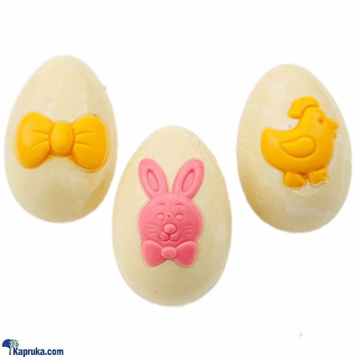 3 White Chocolate Easter Eggs - (GMC) Online at Kapruka | Product# chocolates001048