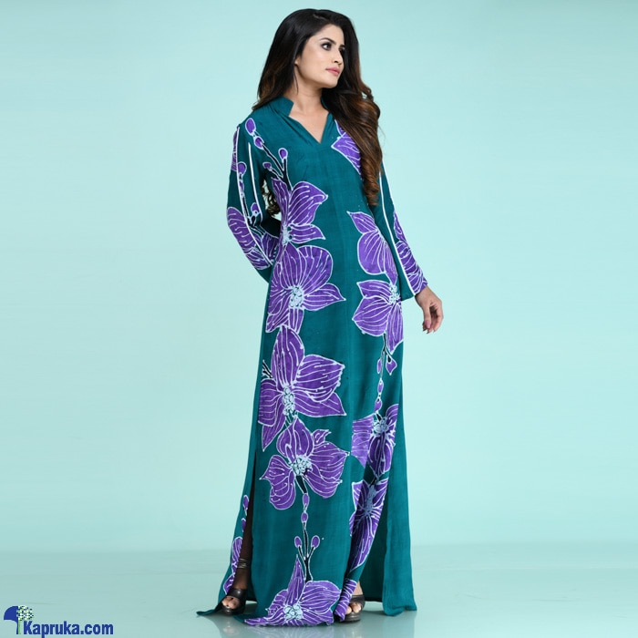 Rayon Batik Long Dress Online at Kapruka | Product# clothing02180