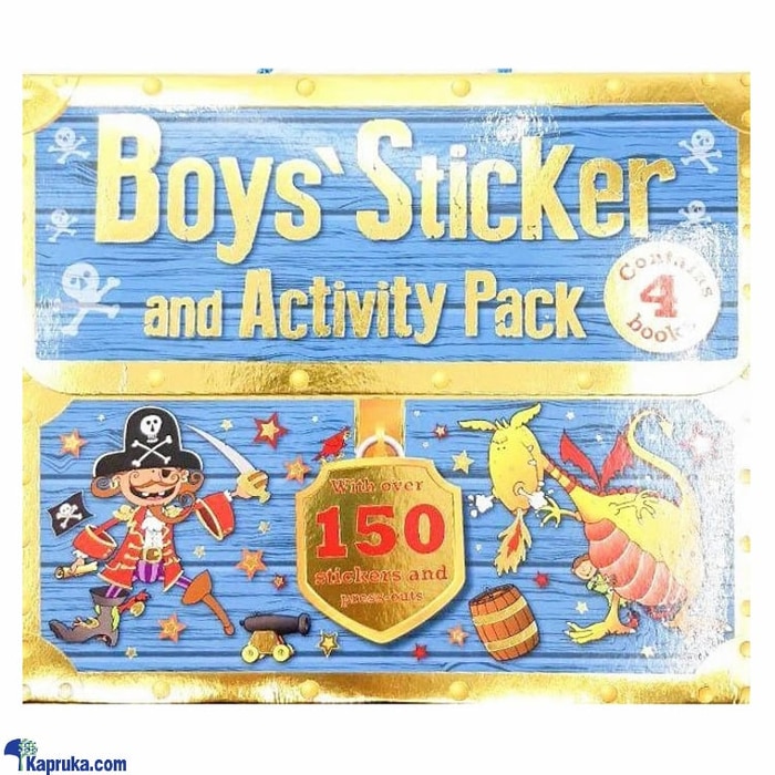 Boys' Sticker And Activity Pack Online at Kapruka | Product# book0373