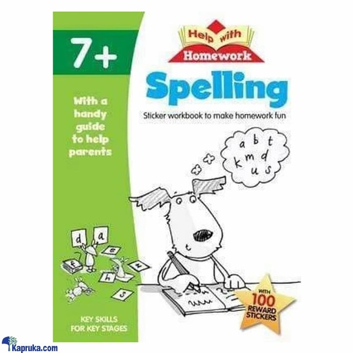 Help With Homework: Spelling 7+ Online at Kapruka | Product# book0353