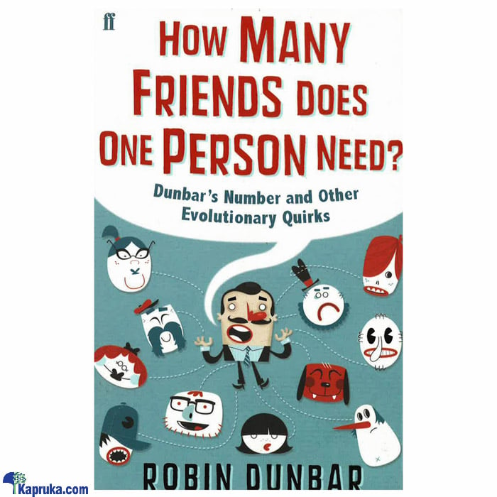 How Many Friends Does One Person Need Online at Kapruka | Product# book0411