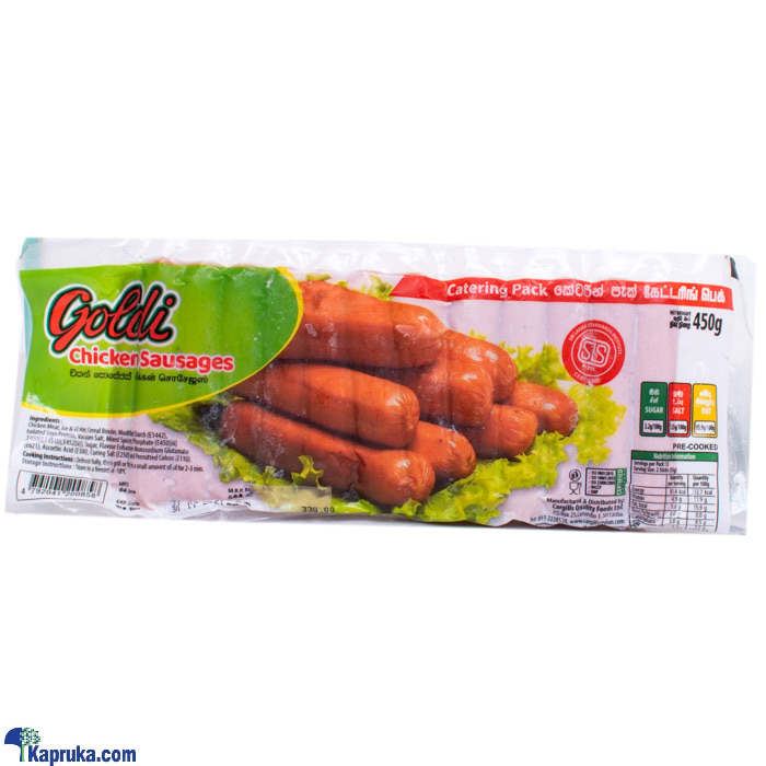 Goldi Chicken Sausages Catering Pack 900 G Online at Kapruka | Product# frozen00137