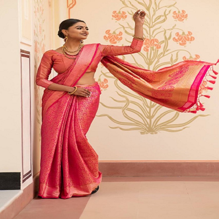 Soft Kanchipuram Silk Saree Online at Kapruka | Product# clothing02363