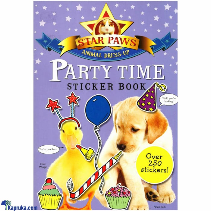 Party Time Sticker Book: Star Paws Online at Kapruka | Product# book0547