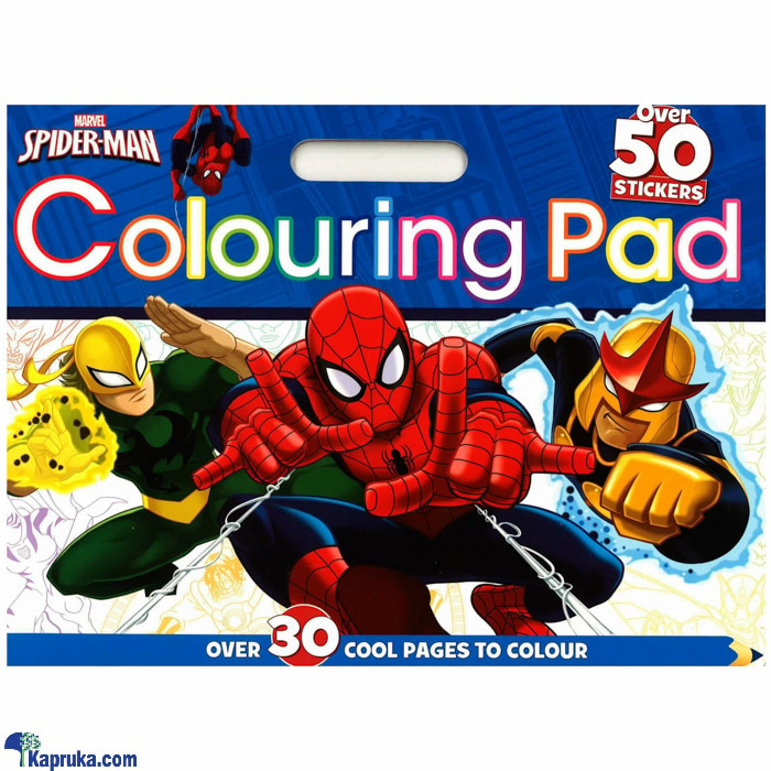 Marvel Spider- Man Colouring Pad Online at Kapruka | Product# book0535