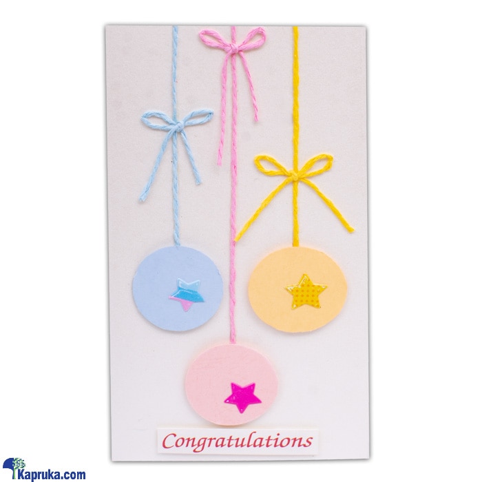 Congratulations Handmade Greeting Card Online at Kapruka | Product# greeting00Z281