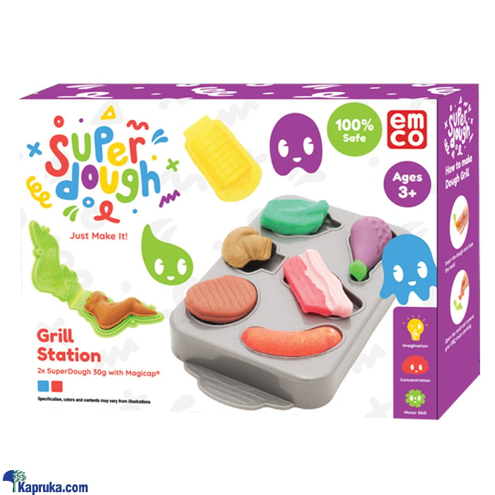 Super Dough Creativity Set- Grill Station Online at Kapruka | Product# kidstoy0Z1159