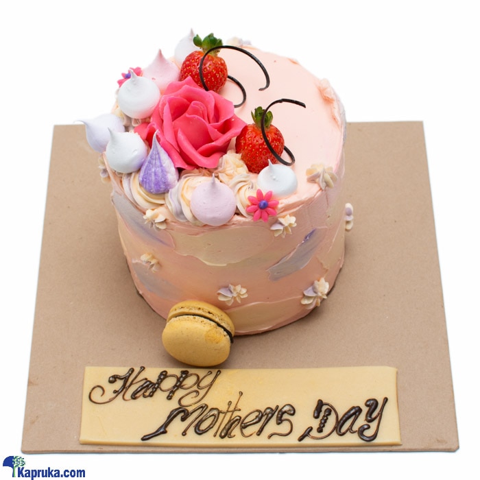 Cinnamon Lakeside Mother's Day Red Velvet Cake Online at Kapruka | Product# cakeTA00199