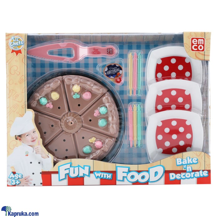 Lil Chefz Fun With Food Wave- Bake N Decorate Online at Kapruka | Product# kidstoy0Z1177