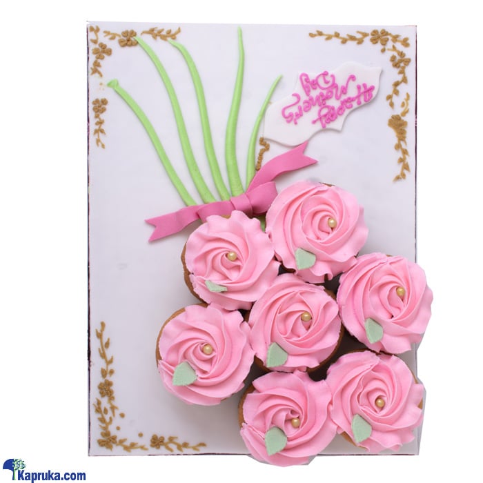 Divine Mother's Day Cup Cakes (7pcs) Online at Kapruka | Product# cakeDIV00195