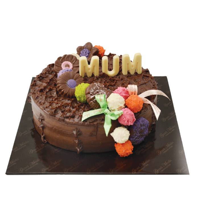 CHOCO MUM Mothers' Day Chocolate Cake (GMC) Online at Kapruka | Product# cakeGMC00280