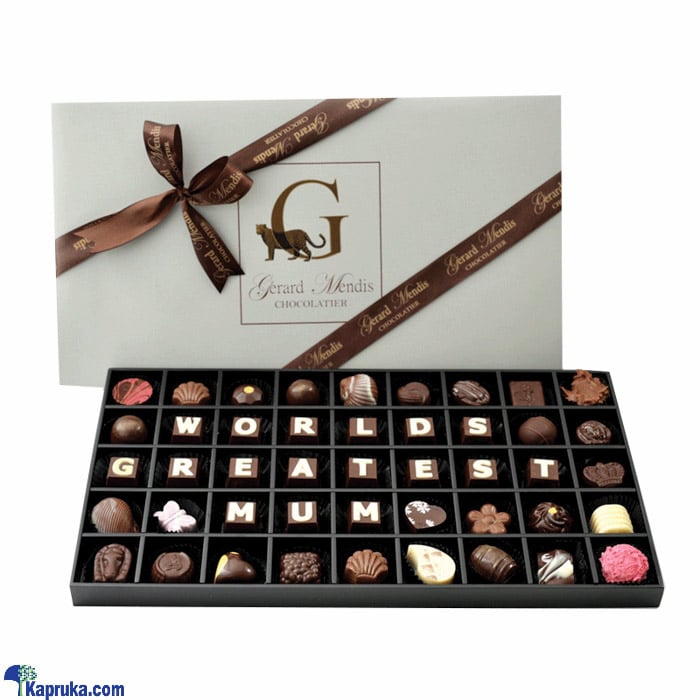 World's Greatest Mum 45 Piece Chocolate BOX (GMC) Online at Kapruka | Product# chocolates001089