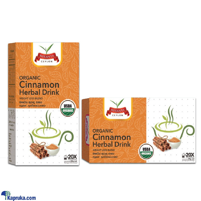 Rolanta Organic Cinnamon Herbal Drink- 40g Online at Kapruka | Product# grocery001742