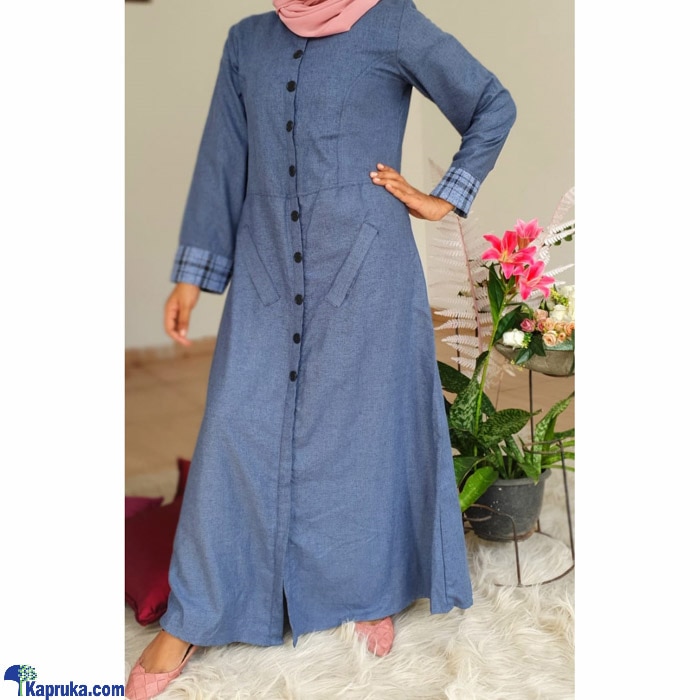 Linen Abaya - ZM175019 Online at Kapruka | Product# clothing02500