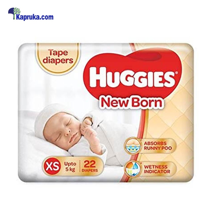 Huggies Ultra Soft Diaper - New Born (XS22) Online at Kapruka | Product# grocery001773