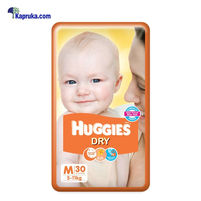 Huggies Diaper - New Dry (M30) Online at Kapruka | Product# grocery001788