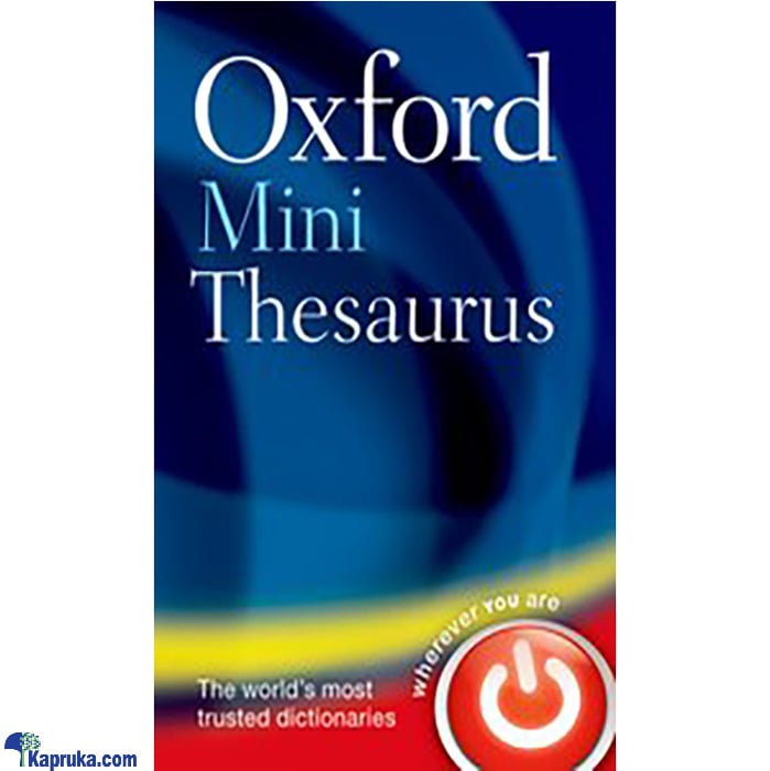 Oxford Mini Thesaurus (MDG) Online at Kapruka | Product# book0784