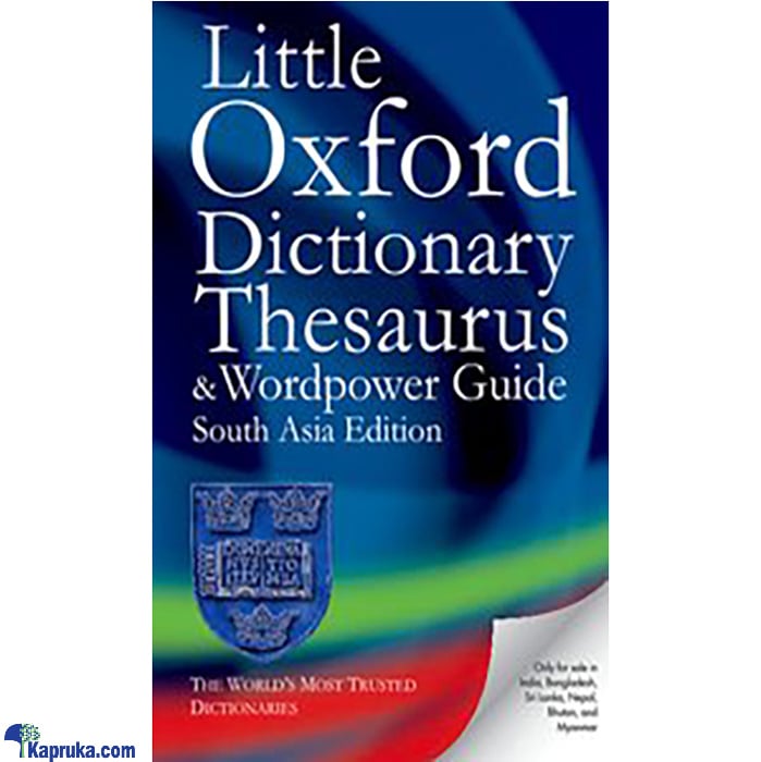 Little Oxford Dictionary Thesaurus - Wordguide (MDG) Online at Kapruka | Product# book0785