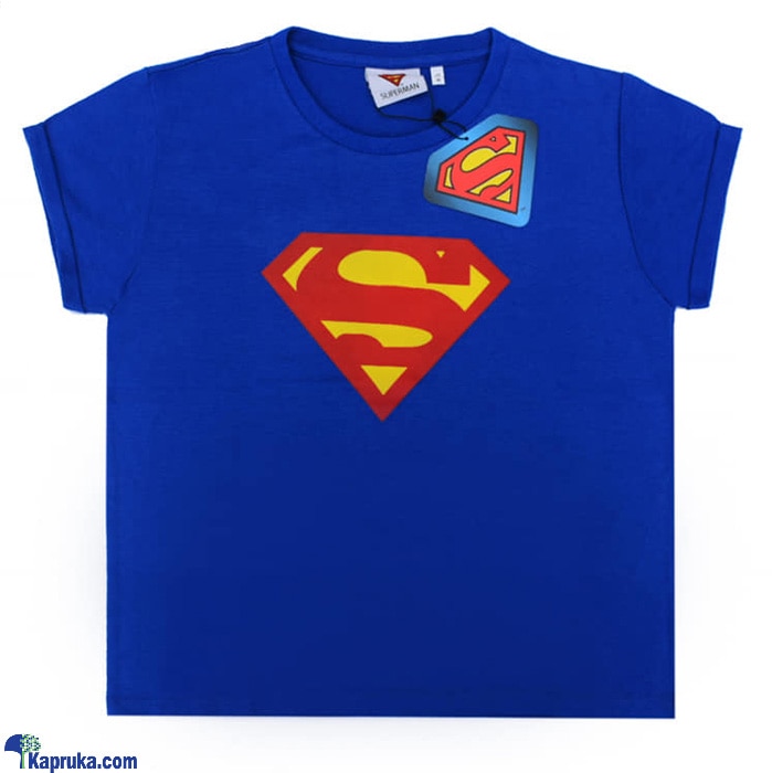 Super Man Tshirt SMFT0002 001 Blue Online at Kapruka | Product# clothing02538