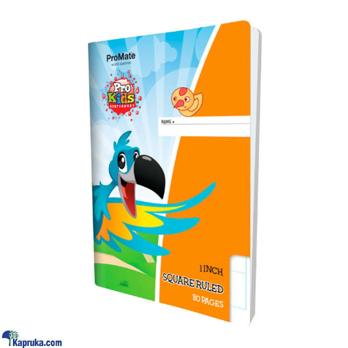 EXERCISE BOOK (PROMATE) 80P 1'' SQUARE RULED Online at Kapruka | Product# childrenP0535
