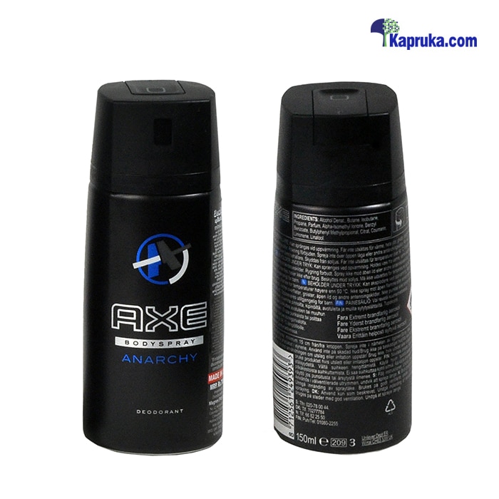 Axe Body Spray- Anarchy Him Revive - 150ml Online at Kapruka | Product# grocery001901