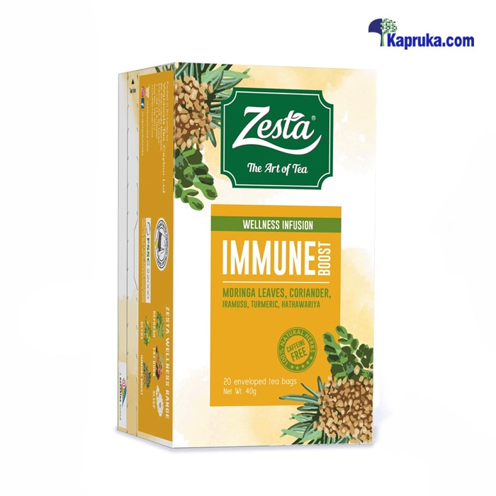 Zesta Wellness Infusion Immune Boost Tea- 40g Online at Kapruka | Product# grocery001928