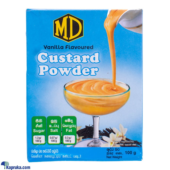 MD Custard Powder 100g Online at Kapruka | Product# grocery001936