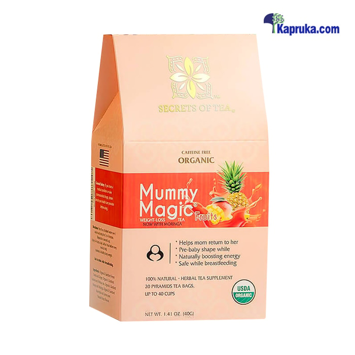 SECRETS OF TEA- Mummy Magic Weight Loss Tea For Women - Fruit - 40g Online at Kapruka | Product# grocery001942