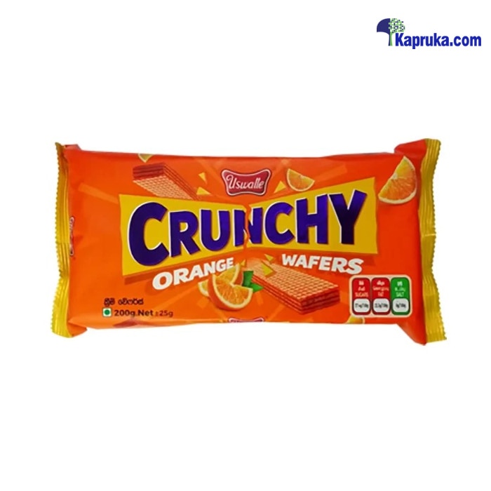 Uswatte Crunchy Orange Wafers- 200g Online at Kapruka | Product# grocery001975