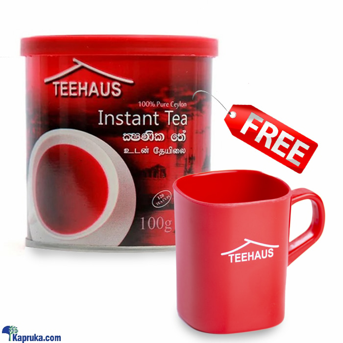 Teehaus 100% Pure Ceylon Instant Tea Powder Tin- 100g Online at Kapruka | Product# grocery001977