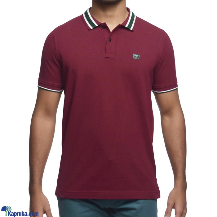 Men's Slim Fit Urban Polo T- Shirt Classic Wine Online at Kapruka | Product# clothing02820